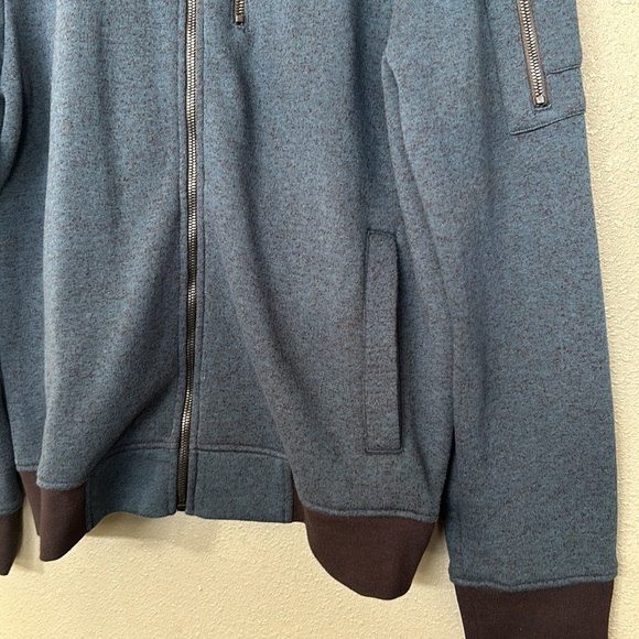 Rock & Republic Zip Up Men’s Sweater Size XL - Picture 3 of 7